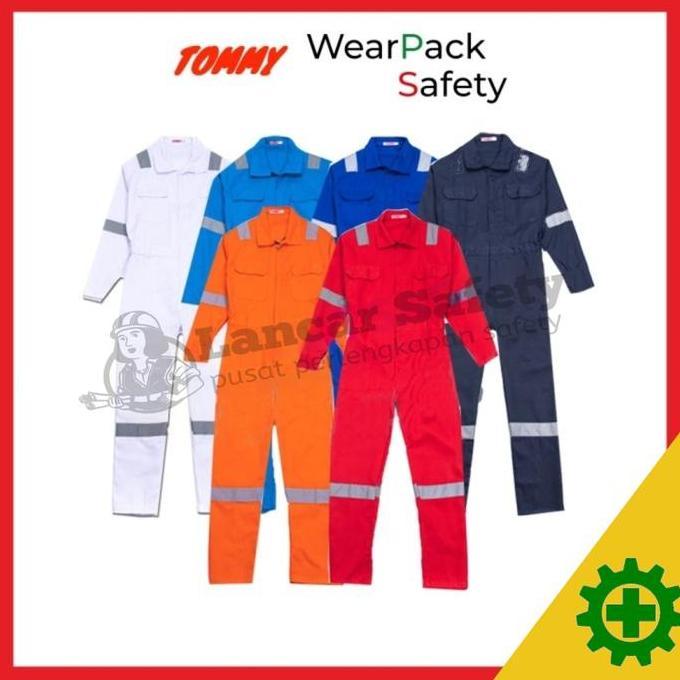 TERBARU - Baju Wearpack Terusan/seragam safety proyek/baju safety proyek