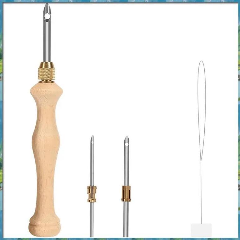 Hole Punch Needle Tool Adjustable Embroidery Punch Needle Tool For Punch Needle, DIY Craft Stitching
