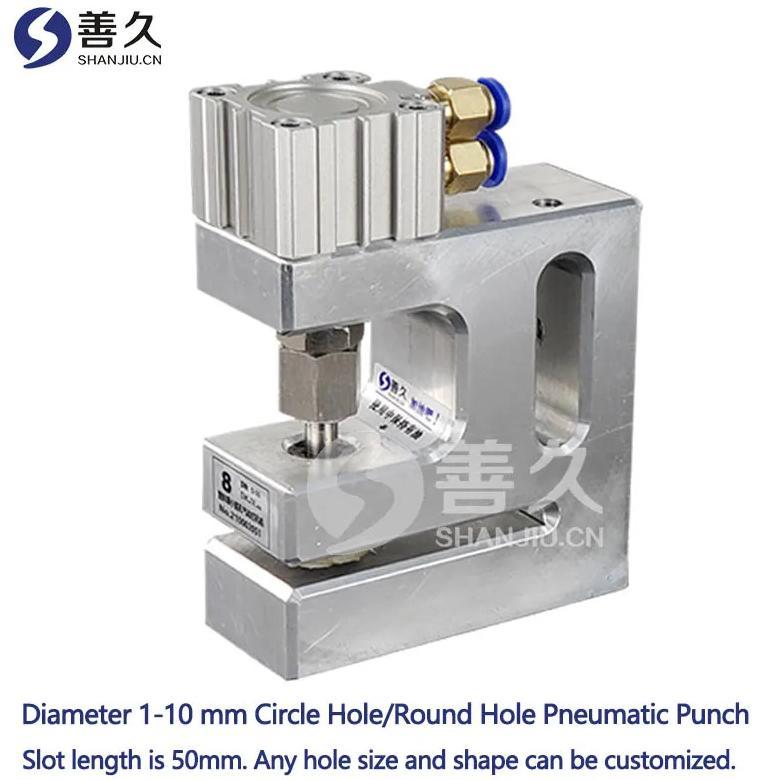 Circle Hole Puncher Pneumatic Hole Puncher for Plastic bag Round hole Punch Machine