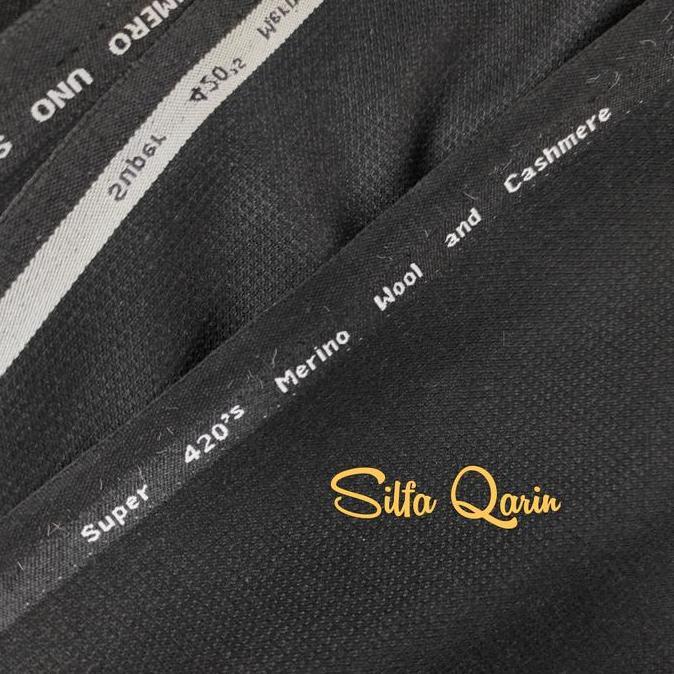 Kain Celana Semi Wool Stretch Best Quality (Bahan Cukup Tebal)