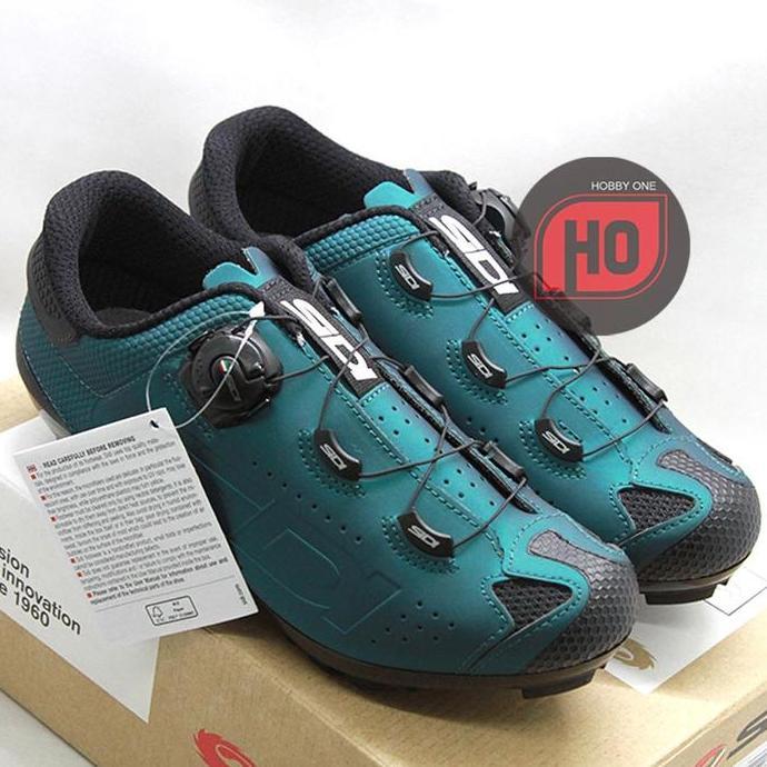 Sidi Mtb Dust Deep Teal - Sepatu Cleat Mtb
