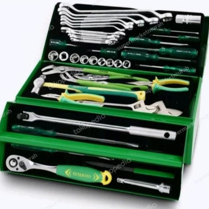 Promo TEKIRO MECHANIC TOOLS SET 45 PCS TEKIRO TOOL SET 45 PCS TEKIRO Diskon