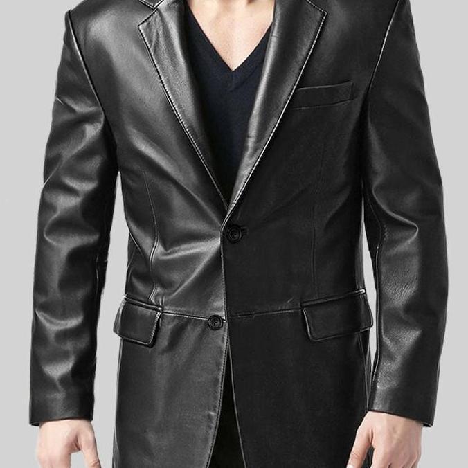 jas pria kulit asli kulit domba - blazer kulit pria jas kulit pria