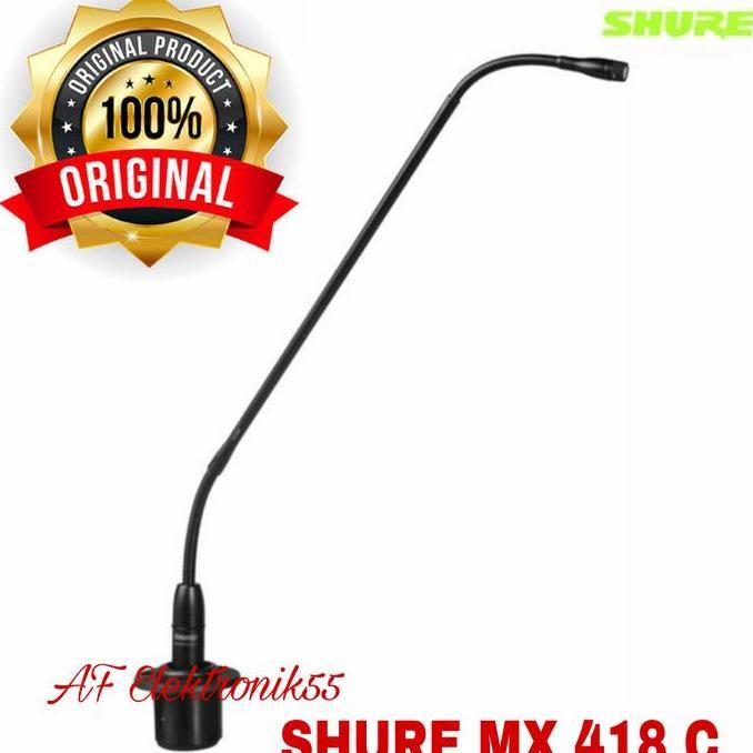 Mic SHURE MX 418 C Gooseneck,Podium Original