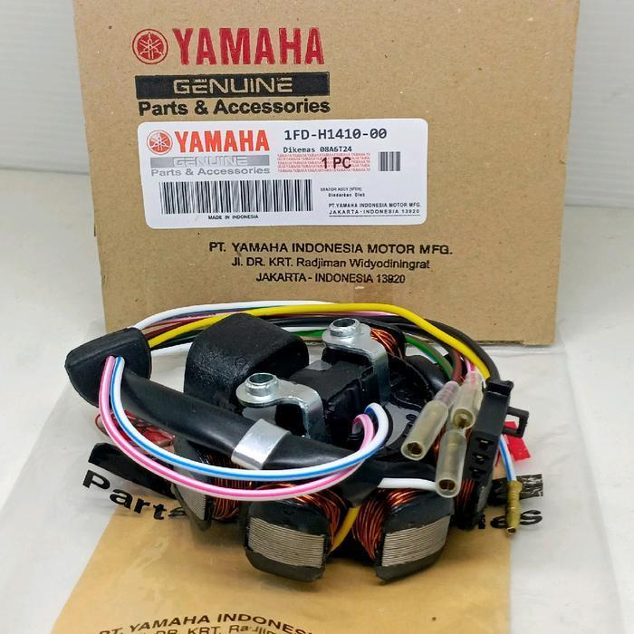 Spull Stator Assy Yamaha Fizr Force 1 Original Motorcycle Sparepart Original Dan Terpercaya