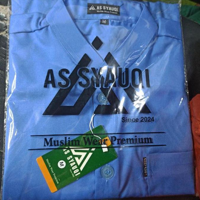 BEST SELLER BAJU KOKO MUSLIM PRIA  DEWASA HAIBAH HABAIB PUTIH POLOS TERLARIS TERBARU 2026 MODEL AMMU