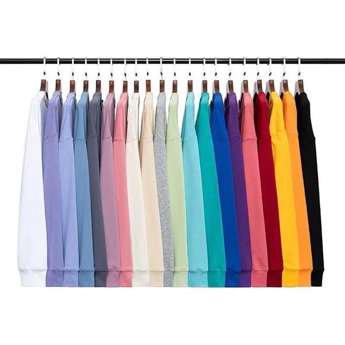 BEST SELLER SWEATER CREWNECK PRIA TANGAN PANJANG CASUAL - BAHAN ADEM DAN LEMBUT - ATASAN, KERJA, HIT