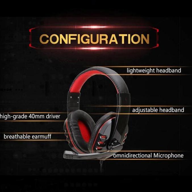 Xcinox- Headphone Gaming Mic Laptop Headset Gaming Mic Earphone Gaming Mic Headphone Headset
