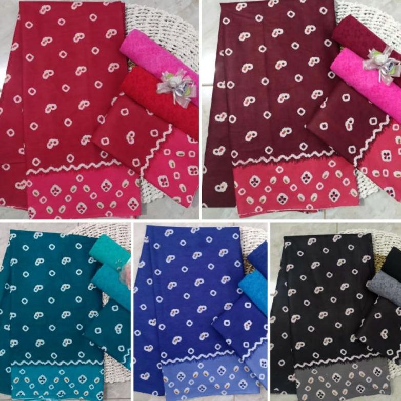 Berkualitas Kain Jumputan Bahan Katun Prima Kain Midodareni Kain Batik Jumputan