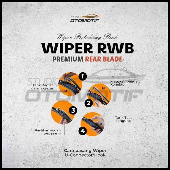 TERLARIS RWB REAR WIPER - WIPER BELAKANG AVANZA XENIA OLD 2004-2010 