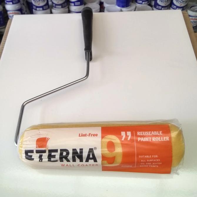 Wrnawrni- Kuas Roll Eterna 9" Kuas Roll Besar Cat Tembok Roller Cat Tembok Besar