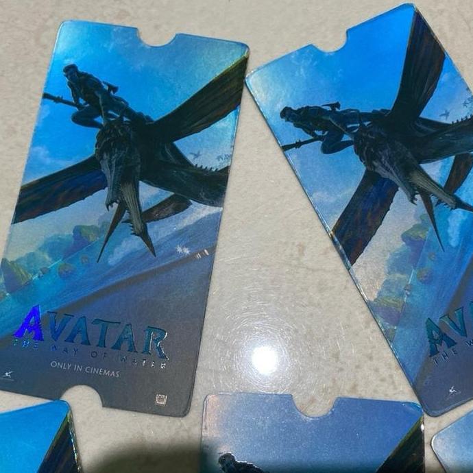 Ready Official Collectible Ticket #13 Avatar The Way of Water, CGV (Tidak Mulus)