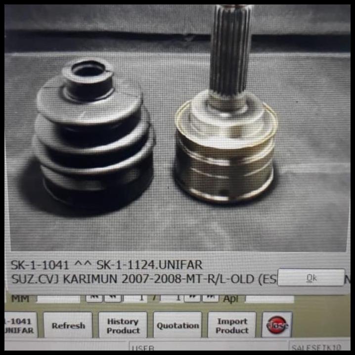TERBARU CV JOINT AS RODA LUAR KARIMUN ESTILLO ESTILO 4 CYLINDER UNIFAR 