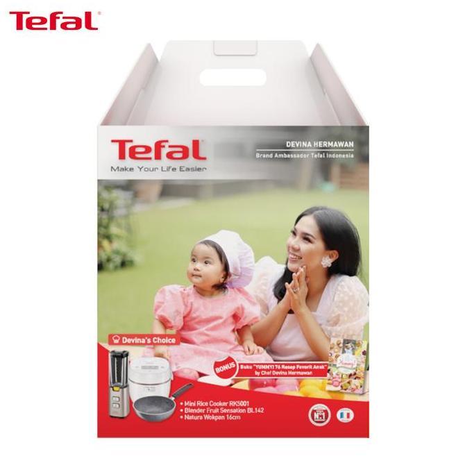 Kualitass- Tefal Chef Devina Exclusive Box Rice Cooker Blender Wajan