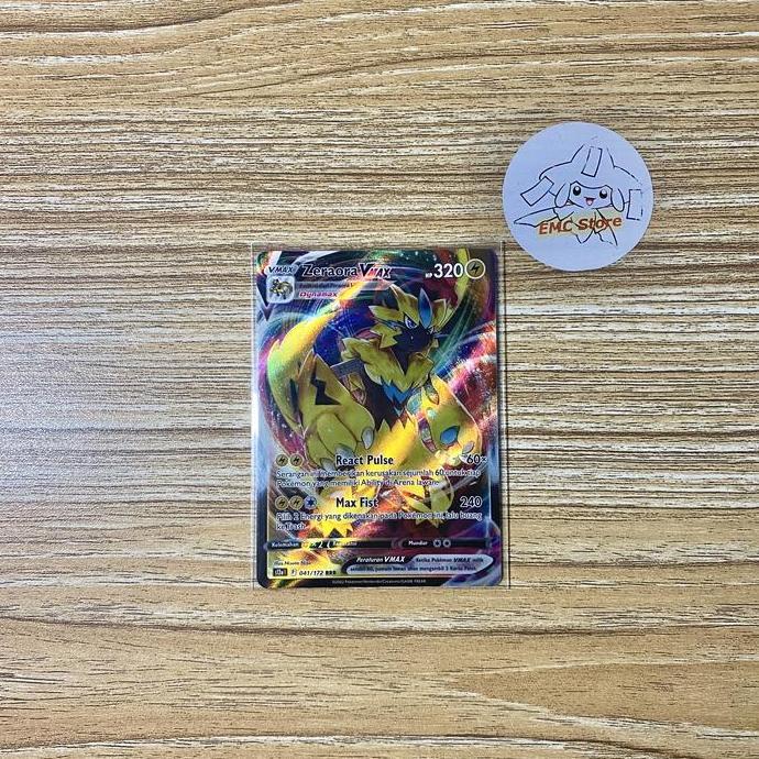 Ready Pokemon TCG Indonesia - Zeraora VMAX