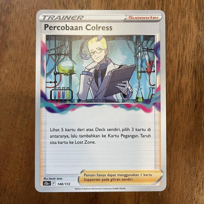 Ready Pokemon tcg s12a 148/172 percobaan colress