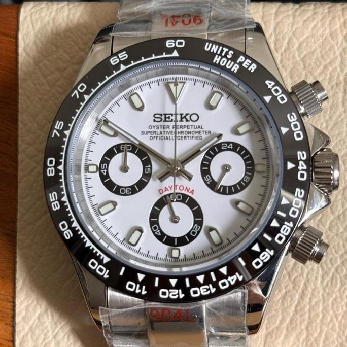 Seiko Mod Daytona Panda VK63