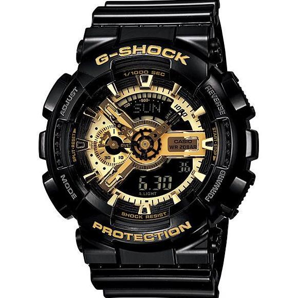 Casio G-SHOCK Dital Jam Tangan Hitam GA-110GB-1A Orinal