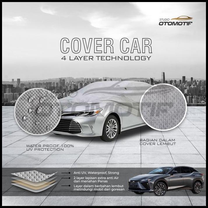 HOT DEAL BODY COVER LEXUS RZ 450E LUXURY BREATHABLE SARUNG MOBIL 4 LAYER