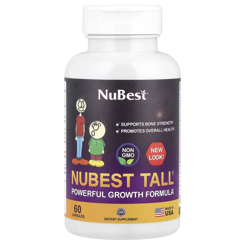 NuBest, Tall, Powerful Growth Formula, 60 Capsules