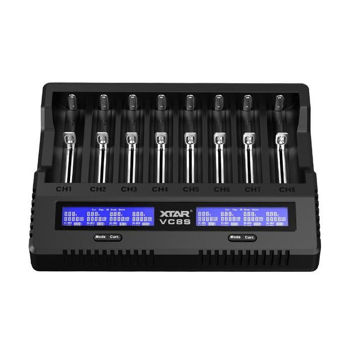 XTAR VC8S Charger Fast Charging Smart Speedy Charge, NEW VERSION