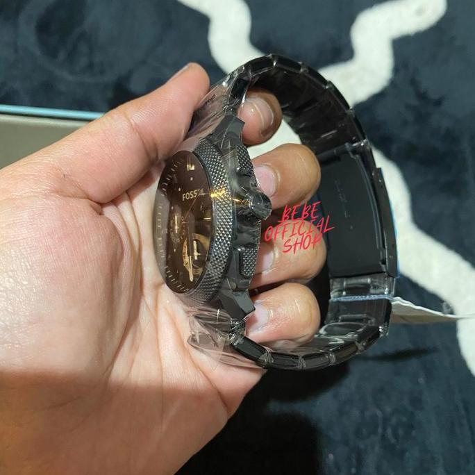 [ORINAL] Jam Tangan Pria Fossil FS4682 Machine Chronograph Brown