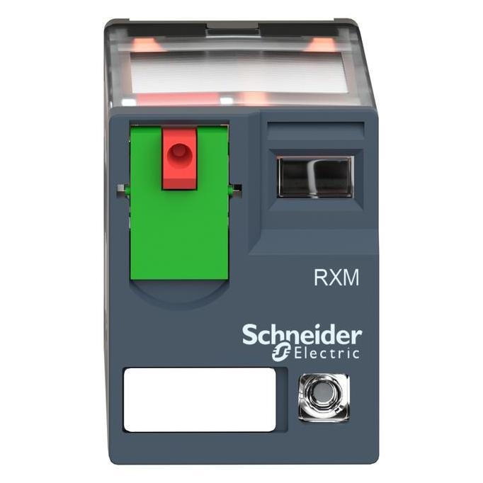 Miliki Schneider - Rxm2Ab2B7 -  Miniature Plug In Relay, Harmony Electromechanical Relays, 12A, 2Co,
