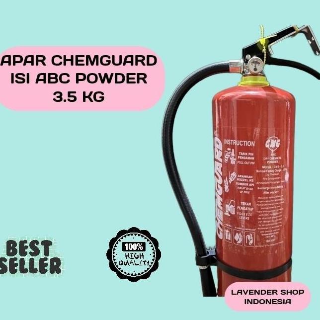 Apar 3,5 Kg Abc Powder / Apar 3.5 Kg Powder / Tabung Pemadam Kebakaran 3,5 Kg