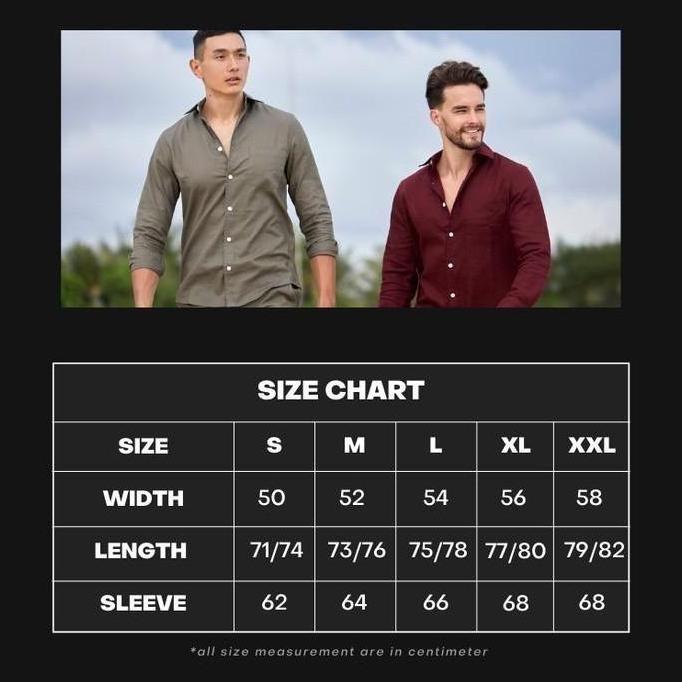 Remedy Kemeja Linen Pria Lengan Panjang Casual Warna Hijau Kerah Koko Shanghai - Kintamani Linen Shi