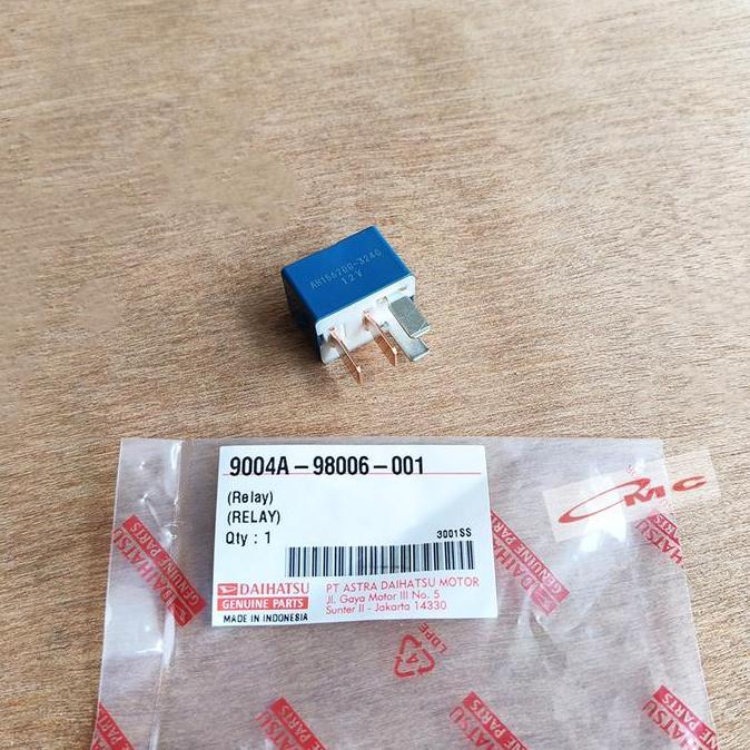 Spesial Relay 4 Kaki Relay Denso Biru 156700-3240 12V Xenia Avanza Ayla Agya Rush Grand Max Calya Ra