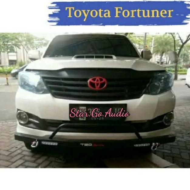 Towing depan ARB Fortuner led lampu tanduk depan besi