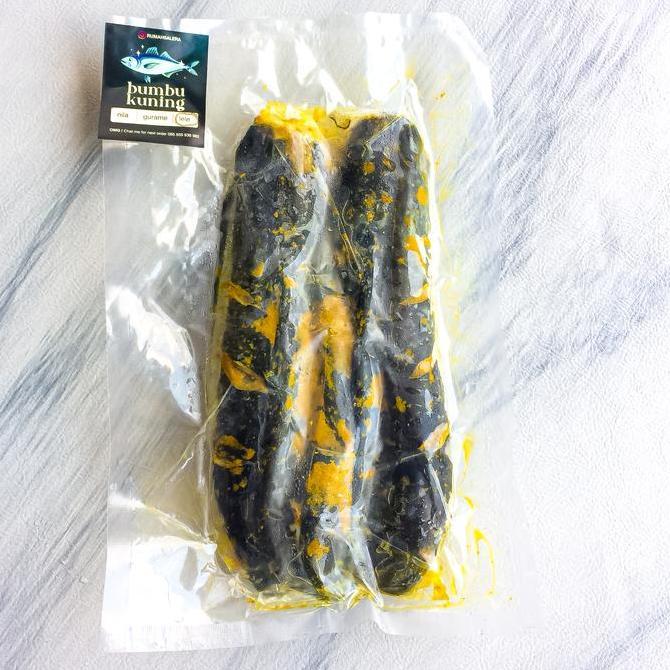 Ikan Lele Bumbu Kuning Vakum Frozen (isi 4-5 ekor) Siap Goreng