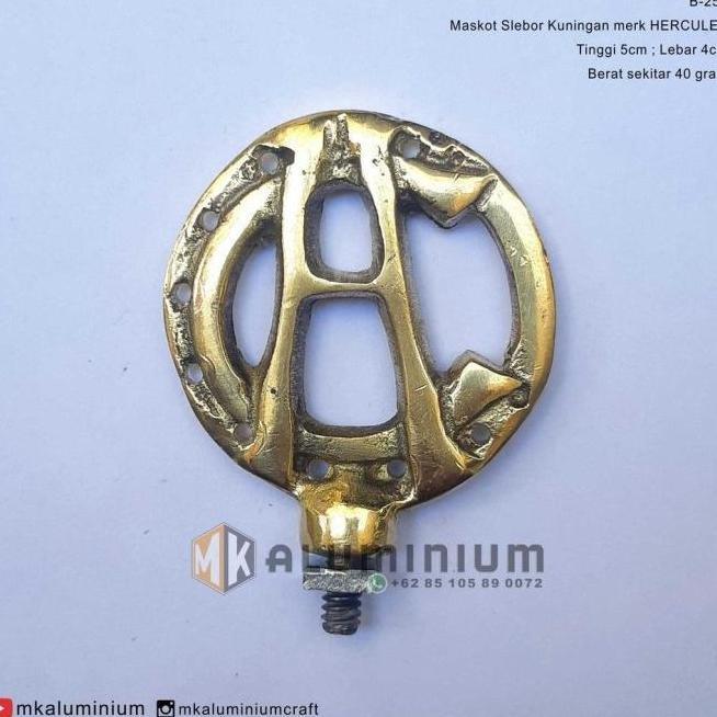 Terbaru, Ready Maskot Slebor Hercules - Maskot Spakbor Sepeda Onthel Kuningan