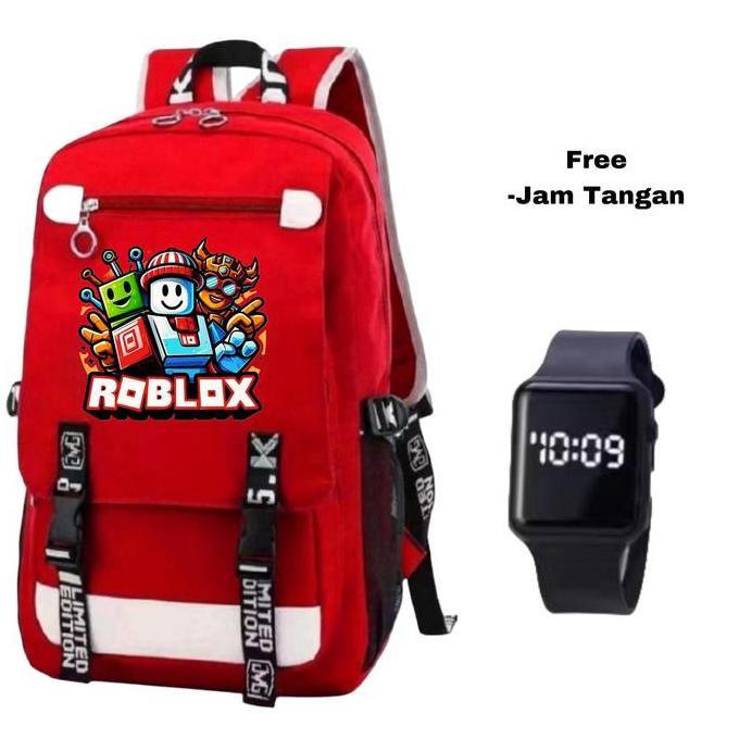 Tas anak Roblox karakter lucu Tas karakter Roblox original anak SD Tas game Roblox favorit anak-anak