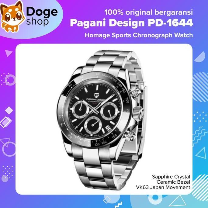 GRATIS ONGKIR Pagani Design PD-1644 New 2025 Chronograph VK63 Japan Movement Jam Tangan Homage