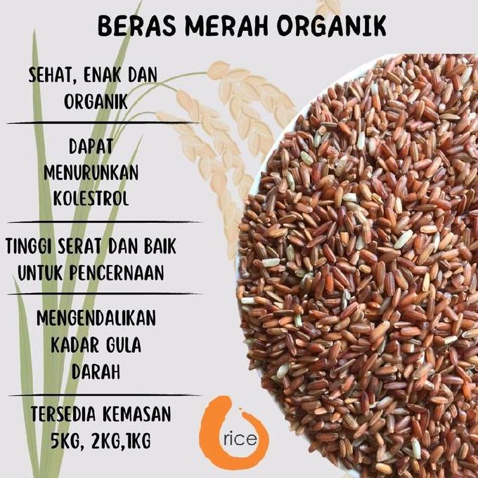 Beras Merah Organik 5kg