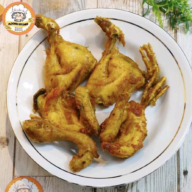 Ayam Kampung ASLI Ungkep Bumbu Kuning Frozen Goreng