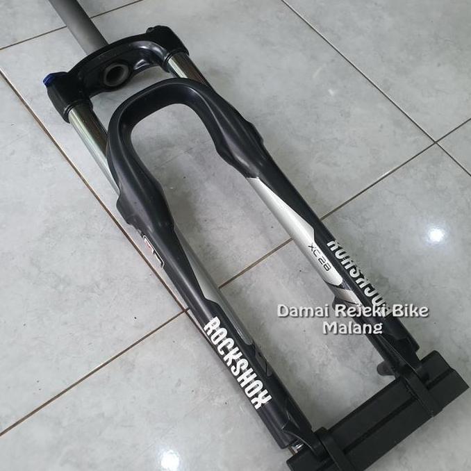FORK MTB 26" 26 INCH ROCKSHOX XC 28 DISC TRAVEL 100MM ORIGINAL DAN TERPERCAYA