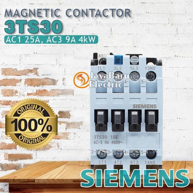 Terjangkau Kontaktor Contactor Siemens 3Ts30 3Ts3010 3Ts3001 24V 48V 110V 220V 380V