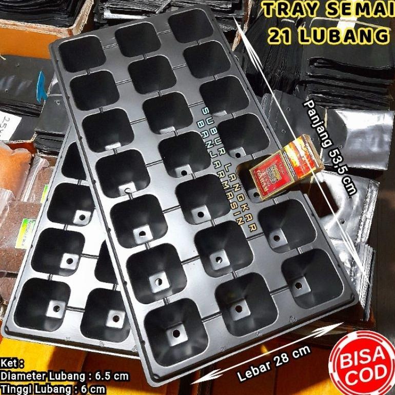 Bisa Cod Tray Semai 21 Lubang Cocok Buat Biji Besar ...