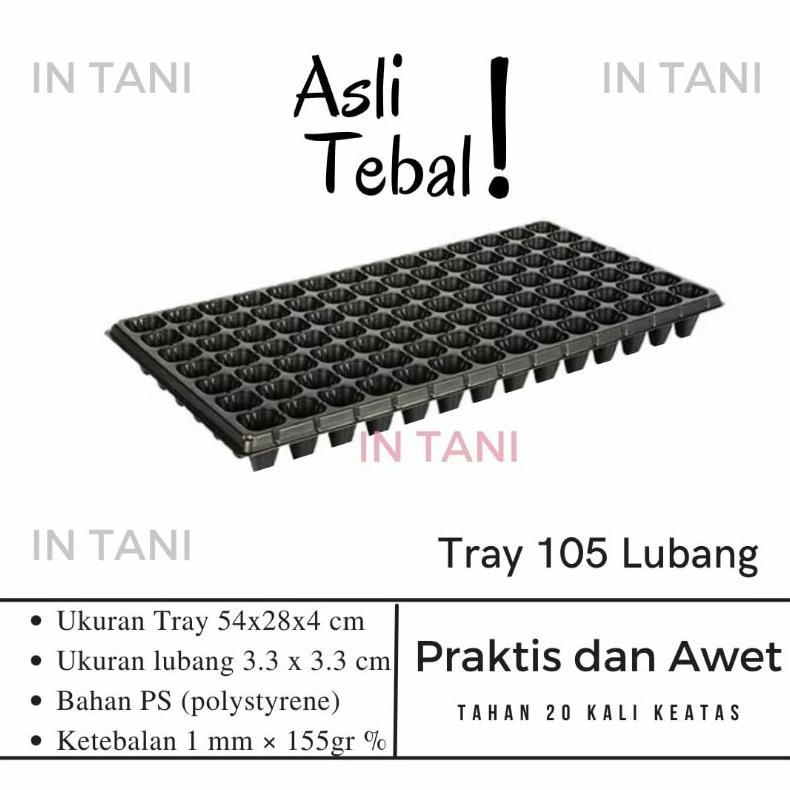 Bisa Cod Tray Semai 105 Lubang Tebal Dan Bagus ...