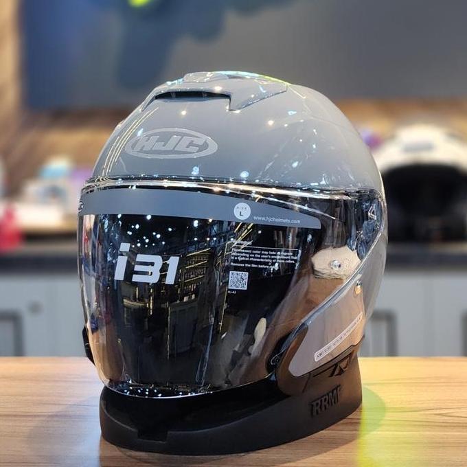 // HJC I31 N GRAY HELM HALF FACE *