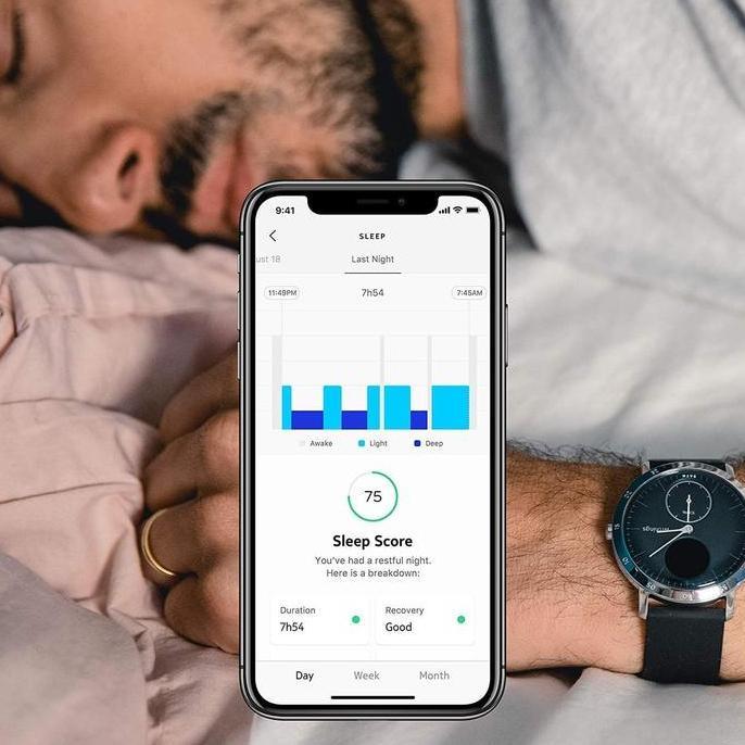 Jam Tangan Withings Steel HR Hybrid Smartwatch