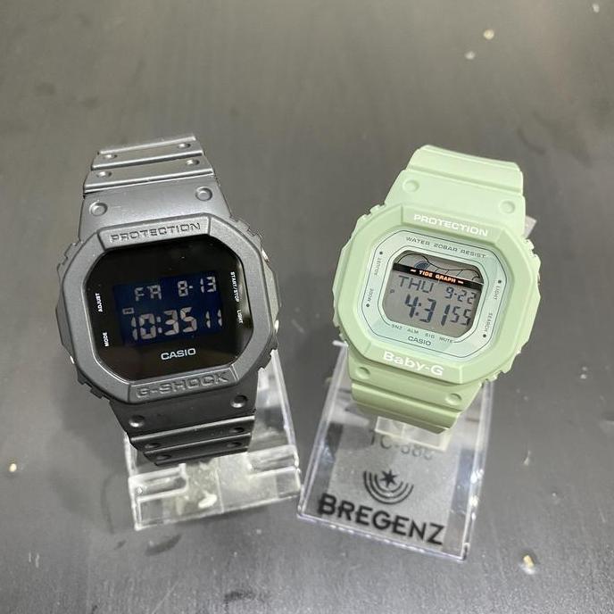 Casio Gshock DW 5600Baby G BLX 560-3 Couple Orinal