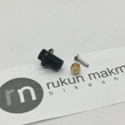 Shimano Sm-Bh90 Flange Connecting Bolt Include Olive Connector For Shifter Road Bike Discbrake Dura-