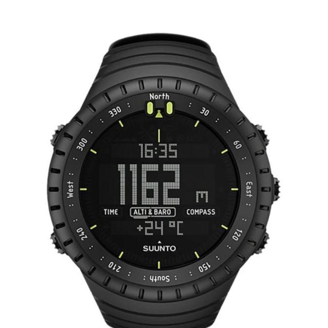 Jam Tangan Smartwatch Unisex Suunto Core All Black Dital SS014279010 Orinal