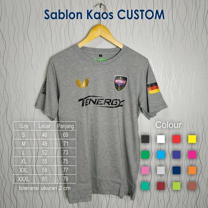 Kaos Butterfly Lokal Pingpong Tenis Meja