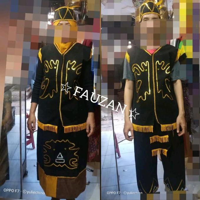 Baju Adat Dayak SMA Dewasa // Pakaian Adat Dayak