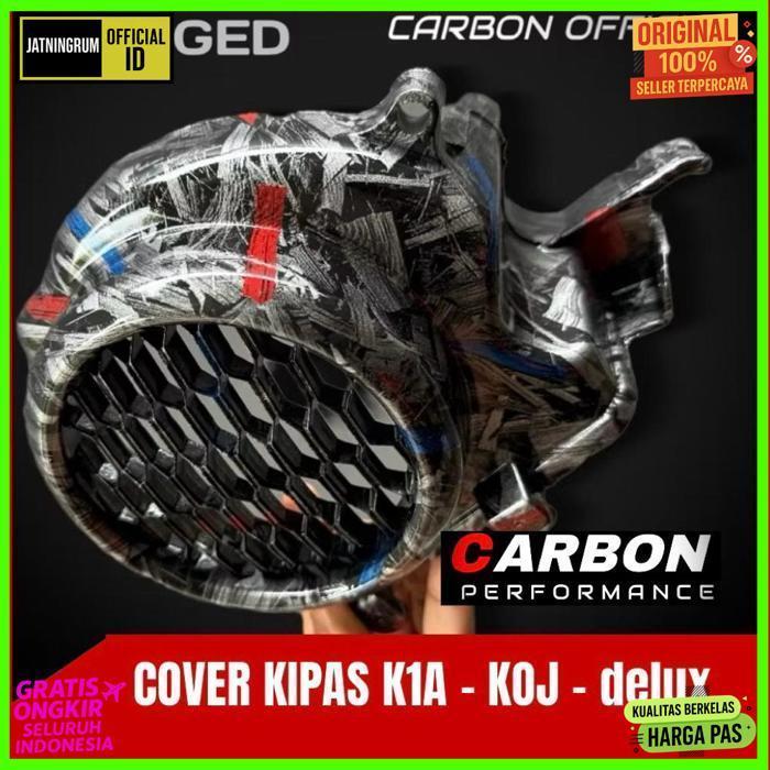 Quality Tutup Kipas Beat Delux Carbon Forged Scoopy Genio Tutup Kipas Beat New Carbon Forged Kipas S