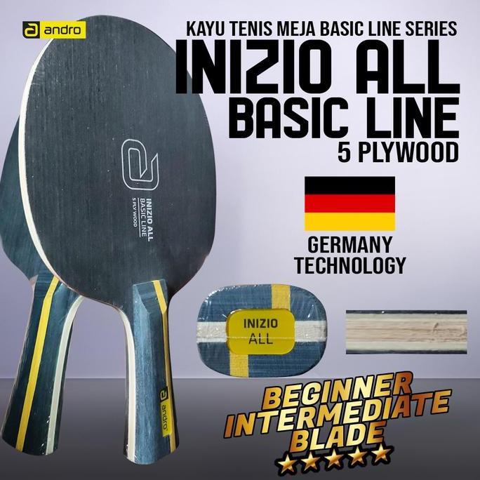 Kayu Bat Tenis Meja Andro Inizio All FL